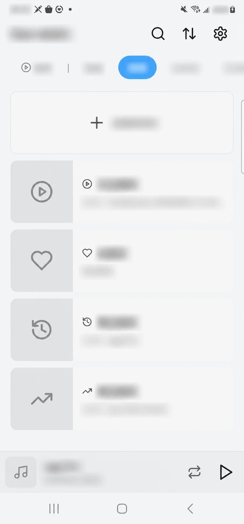 音频播放与管理App项目界面